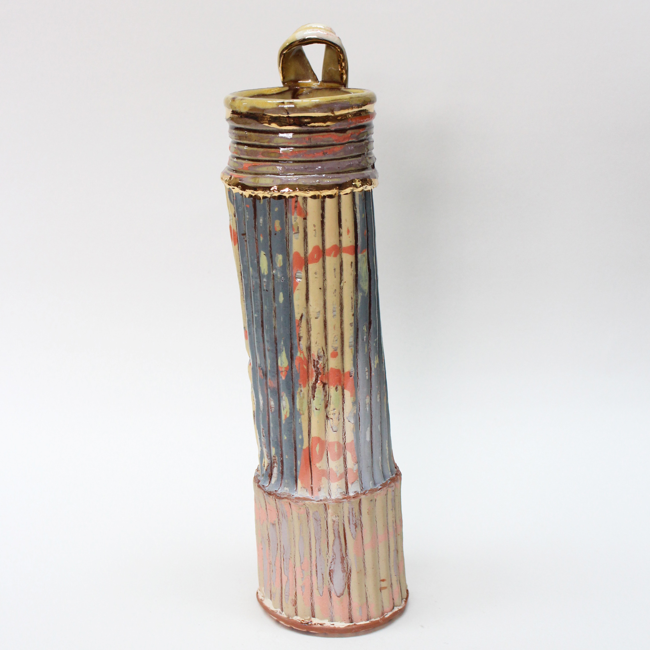 Camille Biddell Corrugated Vase