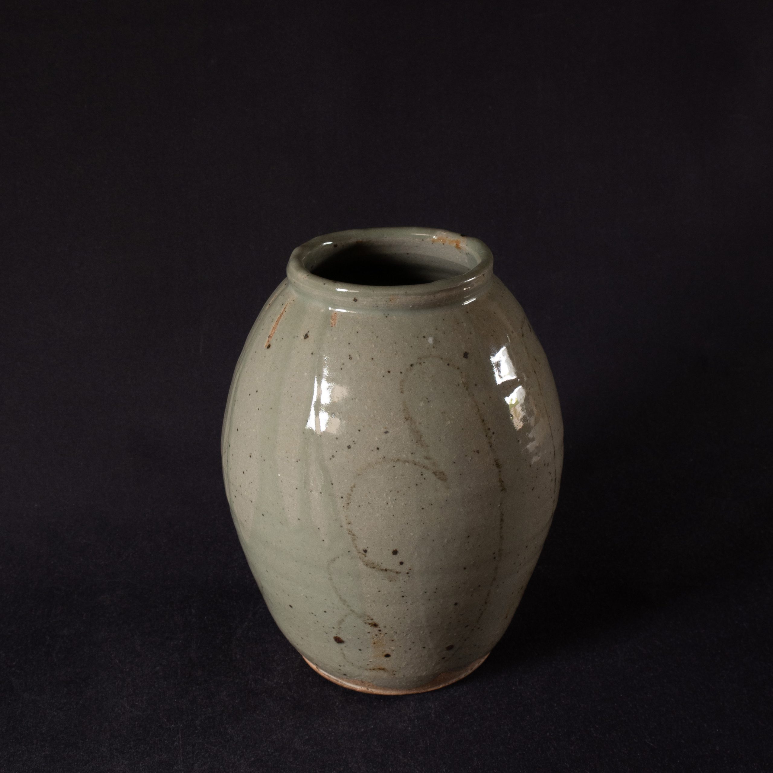 Rowena Hamilton Woodfired stoneware vase