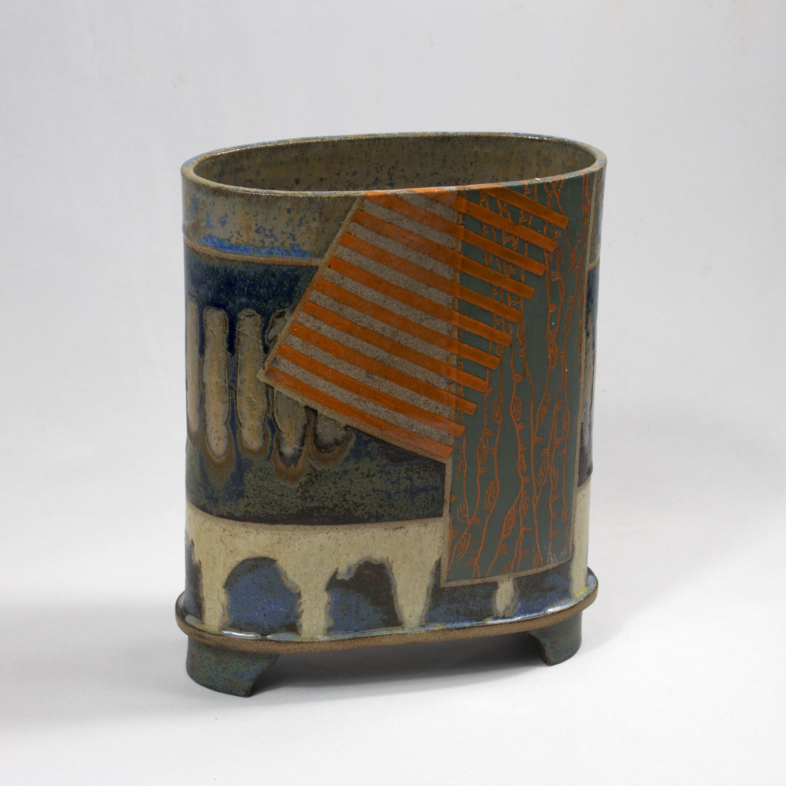 Miae Kim Oval Vase